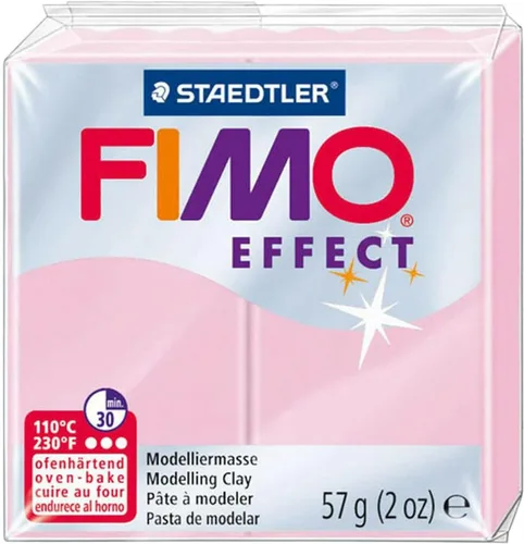 Vista 9 de FIMO Soft & Effect - Arcilla polimérica para modelar horno, 2.01 oz, juego de 8 unidades, colección de tarta de queso de fresa