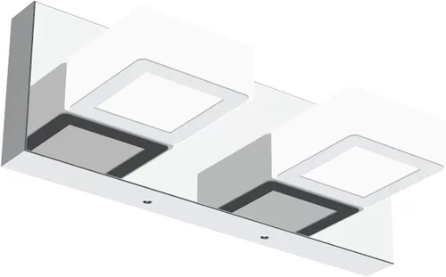 Vista 47 de Ralbay - Luz LED negra para tocador de baño, moderna, atenuable con 5 temperaturas de color, accesorios de iluminación de pared de acrílico negro