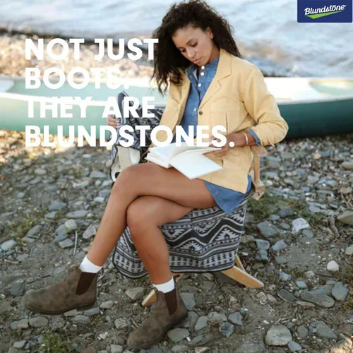 Vista 8 de Blundstone Botas Chelsea de vestir para hombre y mujer