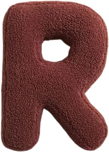Vista 22 de Inglés Letras Almohada ABCD Letras Cojín Creativo Decorativo Almohadas