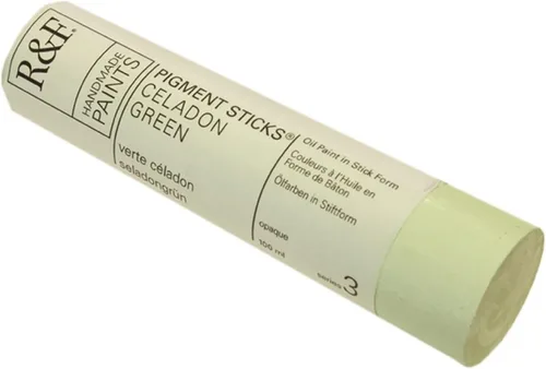 Vista 153 de R&F Handmade Paints - Pigmento profesional al óleo en barra, naranja lizarina, 6.4 fl oz