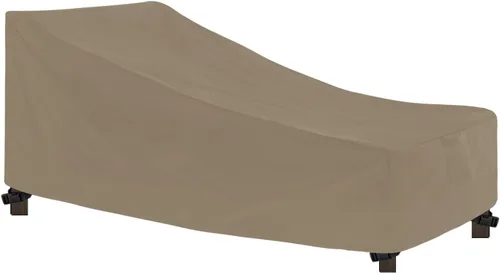 Vista 19 de Easy-Going Funda impermeable para tumbona para exteriores, funda para silla de patio resistente, resistente al viento, funda para muebles