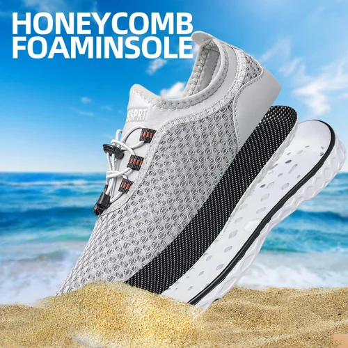 Vista 5 de DOUSSPRT Zapatos acuáticos deportivos de secado rápido para mujer