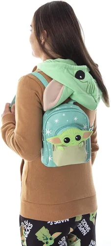 Vista 2 de Star Wars The Mandalorian Baby Yoda The Child Micro Mini Backpack Shoulder Bag