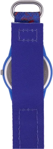 Vista 3 de Marvel Spider-Man - Reloj analógico de cuarzo con correa de nailon para niños, Negro, Reloj analógico Spider-Man