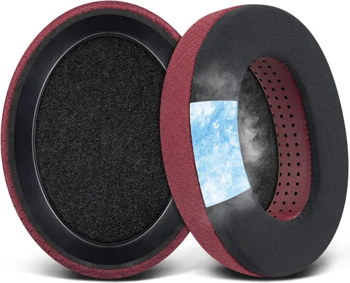 Vista 8 de SOULWIT Almohadillas de refrigeración para Sennheiser HD600/HD650/HD6XX Negro