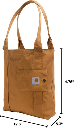 Vista 7 de Carhartt Bolsa de mano abierta vertical, duradera y resistente al agua