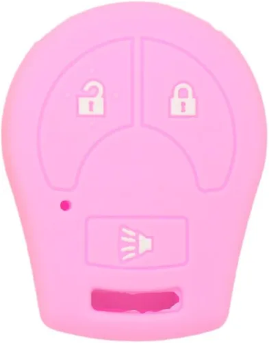 Vista 10 de SEGADEN - Funda protectora de silicona compatible con llave remota de Nissan de 3 botones CV2506 Negra
