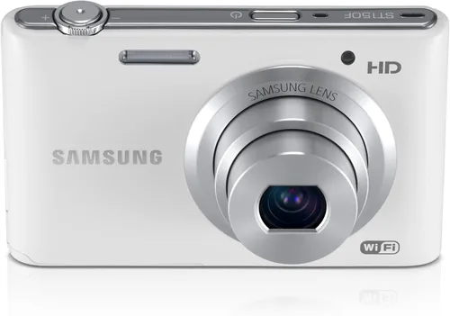 Vista 5 de [Renovado] Samsung ST150F - Cámara digital inteligente WiFi de 16.2 MP con zoom óptico de 5x y pantalla LCD de 3.0" (Blanco) (MODELO ANTIGUO)