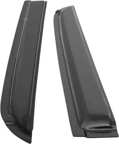 Vista 5 de IKON MOTORSPORTS - Visera de ventana compatible con Toyota Sequoia 2001-2007, estilo delgado, acrílico, teñido de humo, 4 unidades, protección