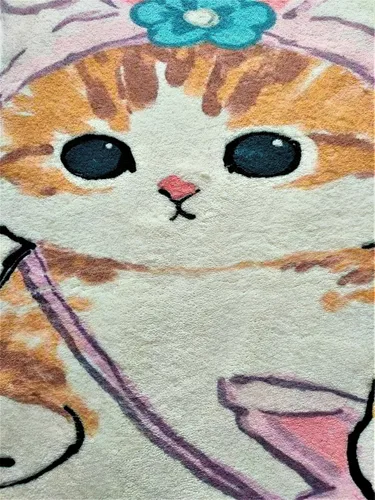 Vista 2 de Alfombra de baño con diseño de gatos, alfombra de baño de animales, suave y bonita, alfombra antideslizante de dibujos animados, alfombra de ducha 3