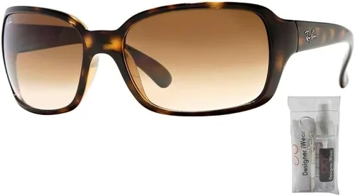 Vista 2 de Ray-Ban RB4068 Sunglasses For Women BUNDLE with Designer iWear Complimentary Eyewear Care Kit