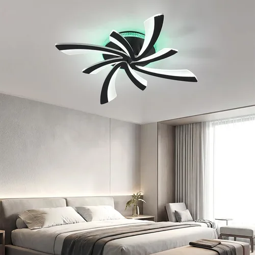 Vista 4 de Ceiling Lighting Fixtures, Multi Color Led Ceiling Light, Rgb Ceiling Light Led ceiling light, Indoor dimmable light, Can control color lights