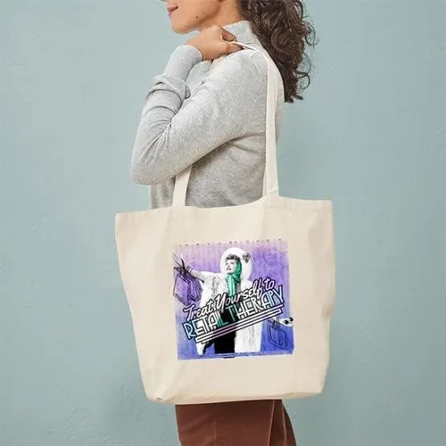 Vista 3 de CafePress I Love Lucy Retail Therapy Tote Bag Canvas Tote