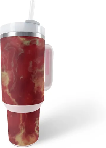 Vista 23 de MightySkins Skin - Vaso de vinilo compatible con Stanley The Quencher H2.0 FlowState de 40 onzas, Crazy Tikis, protectora, duradera y única, fácil