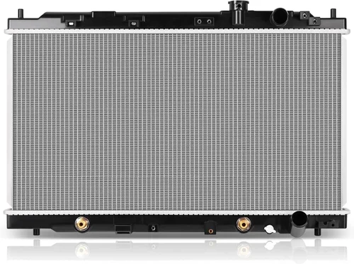 Vista 30 de SCITOO Conjunto de radiador de aluminio refrigerante del motor para 1986-1994 para Nissan D21 2.4L 3.0L 1987 para Nissan para Pathfinder 2.4L