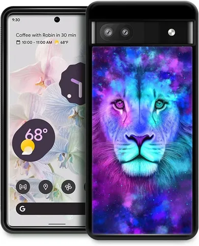 Vista 67 de CARLOCA Funda compatible con Google Pixel 6, diseño gráfico de moda a prueba de golpes, protección antiarañazos y caídas, Google Pixel 6 en blanco