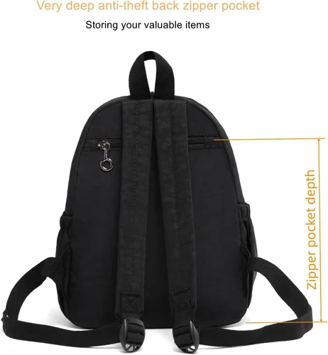 Vista 3 de Aotian - Mochila ligera y duradera para mujeres y niñas, para viajes, senderismo.