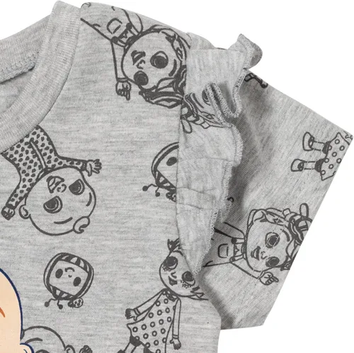 Vista 6 de CoComelon Conjunto de camiseta y leggings con estampado de volantes