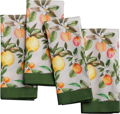 Vista 62 de Maison d' Hermine Juego de 4 servilletas de tela 100% algodón, suaves y duraderas, servilletas cuadradas reutilizables para uso diario, lavables