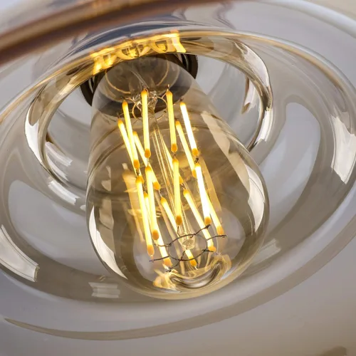 Vista 9 de Leools Bombilla LED Edison ámbar de 15 W, equivalente a 100 W, bombilla LED regulable de edición de 2500 K, blanco cálido, 1300 lm, base E26