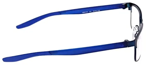 Vista 6 de Nike 8130 - Lentes de radiación, marco rectangular de metal, tamaño de cabeza mediagrande