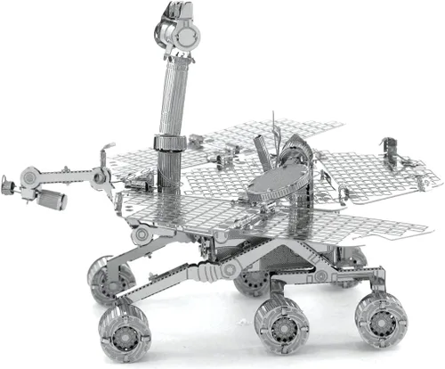 Vista 5 de Metal Earth Mars Rover 3D Kit de modelo de metal con pinzas Fascinaciones