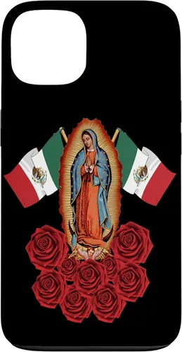 Vista 7 de Funda para iPhone 16 Nuestra Señora Virgen De Guadalupe Virgen María Mexicana