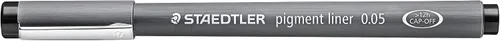 Vista 4 de Staedtler Forro de pigmentos, bolígrafo de punta fina para dibujar, dibujar, diario, 0.197 in, negro, 308 005-9