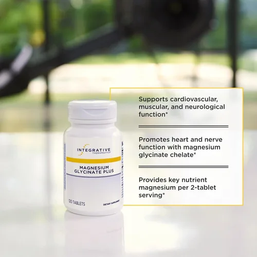 Vista 5 de Integrative Therapeutics L-teanina y glicinato de magnesio Plus