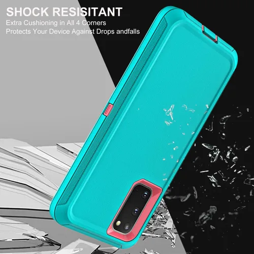 Vista 5 de YKHJKLEC Solo funda para Samsung Galaxy S20, no compatible con Galaxy S20 FE/S20 Plus/S20 Ultra, con 2 piezas