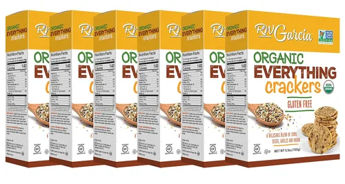Vista 2 de RW Garcia Galletas orgánicas Todo, sin gluten, cajas de 5.5 onzas, paquete de 6