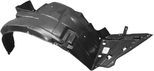 Vista 3 de Parts N Go Juego de protectores de guardabarros con clips para CR-Z 2011-2016 delantero lado del conductor y pasajero izquierdo derecho HO1248140