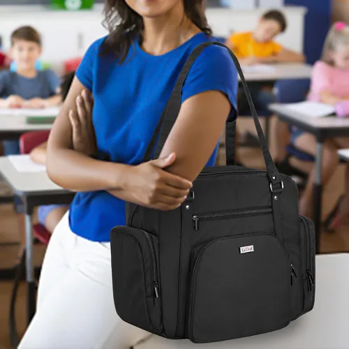 Vista 2 de LoDrid Bolsa de utilidad para profesores para trabajo escolar