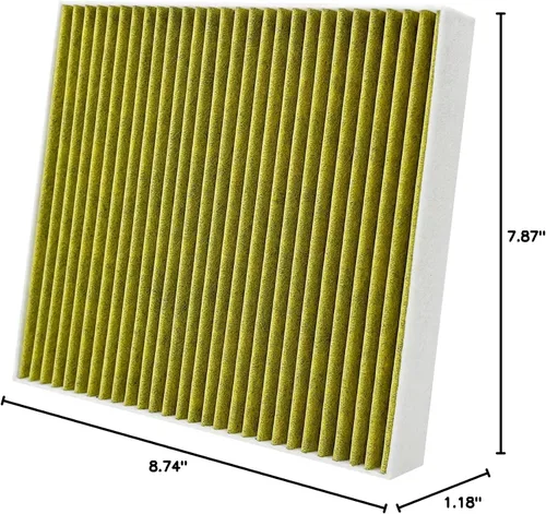 Vista 8 de Filtro de aire de cabina JMX39 Compatible con IS350 2014-2025, RC350 2015-2024, GS350 2013-2020, GS F, GS200T, GS450H, IS200T, IS300, IS500, RC F
