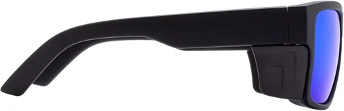 Vista 3 de Lentes de sol de seguridad para hombre, negro mate, lentes de sol de seguridad polarizados, cumplen con las normas ANSI Z87+, protección UV