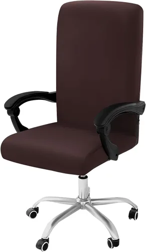 Vista 67 de Smiry fundas elásticas estampadas para silla de oficina de computadora, fundas universales para sillas giratorias de escritorio, extraíbles