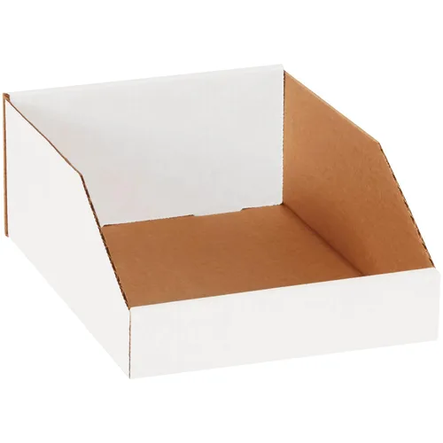 Vista 11 de Box USA BBINBIN29K Cajas de contenedores de tapa abierta, 2" x 9" x 4-1/2", kraft (paquete de 25)