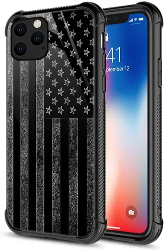 Vista 29 de ZHEGAILIAN Funda compatible con iPhone 12/12 Pro, funda de invasión de vaca alienígena OVNI, parte trasera de vidrio templado + funda protectora