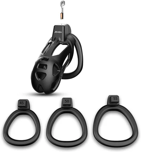 Vista 10 de Jaula de castidad ligera para pene de hombre, jaula de castidad para pene, dispositivo de castidad de KG, suave, jaula de pene para hombres, juguete