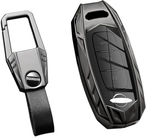 Vista 42 de Funda para Llavero Audi, Llavero, Protección de Aleación de Zinc Funda para Llave de Automóvil para A3 A4 A5 A6 Q7 Q5 TTS SQ5 R8 RS4 RS5 S5