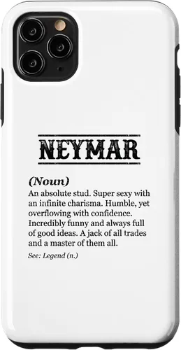 Vista 13 de Neymar - Definición de nombre Frase divertida - Funda personalizada para iPhone 17 para hombre