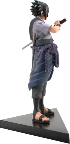 Vista 3 de Banpresto Naruto Shippuden: Sasuke Shinobi Relations 2 Uchiha DX Figura, 6.5 pulgadas