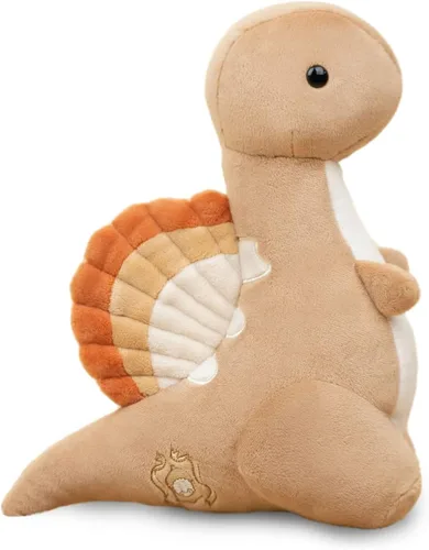Vista 4 de Bellzi Spinosaurus - Lindo juguete de peluche de animal de peluche, adorable juguete suave de spinosaurio y regalos, regalo perfecto para todas