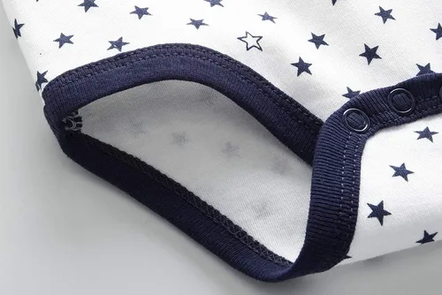 Vista 8 de Chamie Traje de bebé recién nacido con diseño lindo de manga corta de una pieza para niños