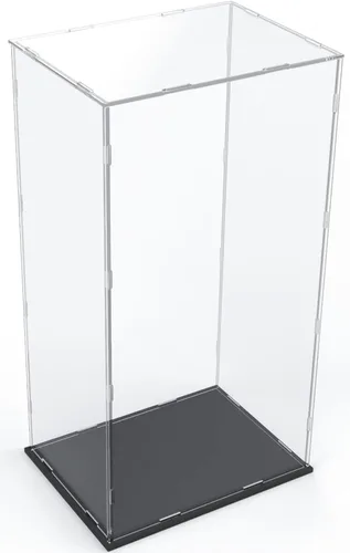 Vista 8 de DuvinDD Vitrina de acrílico para Lego Flowers Plum Blossom 10369 Lego Botanicals Lucky Bamboo 10344 Coleccionables, caja de exhibición transparente