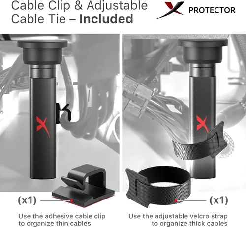 Vista 6 de X-Protector Soporte de GPU – Soporte grande de GPU de 2.9 pulgadas – 5 pulgadas – Soporte de GPU premium con almohadilla de goma – Soporte de GPU