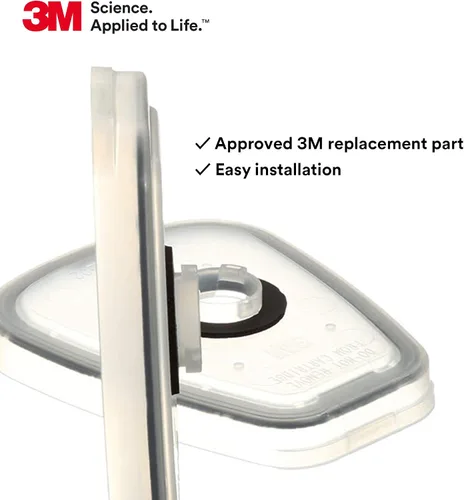 Vista 2 de 3M Adaptador de filtro respirador 502, paquete de 20