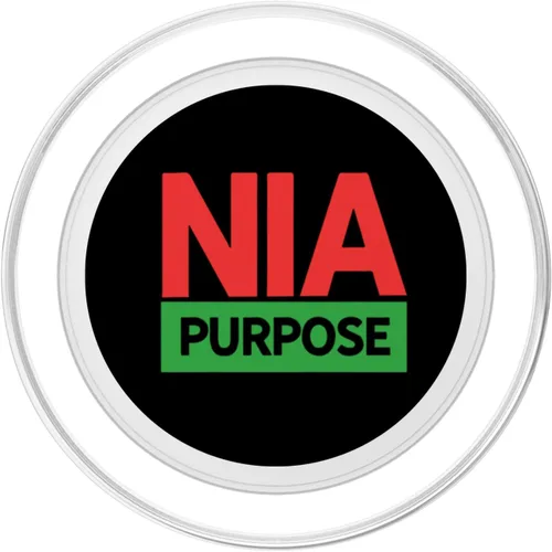 Vista 2 de Nia Kwanzaa Principio de propósito para hombres, mujeres, niños y niñas, PopSockets MagSafe PopGrip para iPhone
