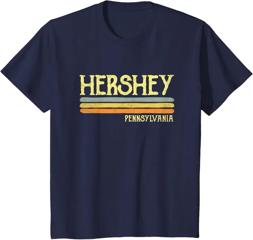 Vista 76 de Camiseta vintage de regalo de recuerdo de Hershey Pennsylvania PA, Negro, S